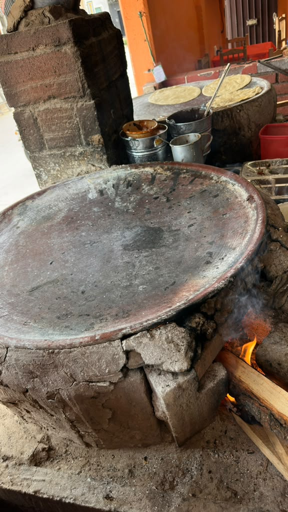 El comal de Comedor Hilda